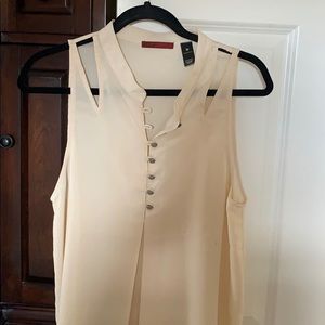 Sleeveless dress blouse
